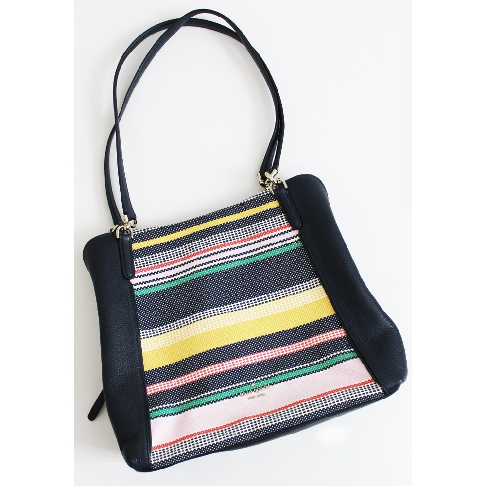 Authentic Kate Spade Jackson boardwalk stripe shoulder bag